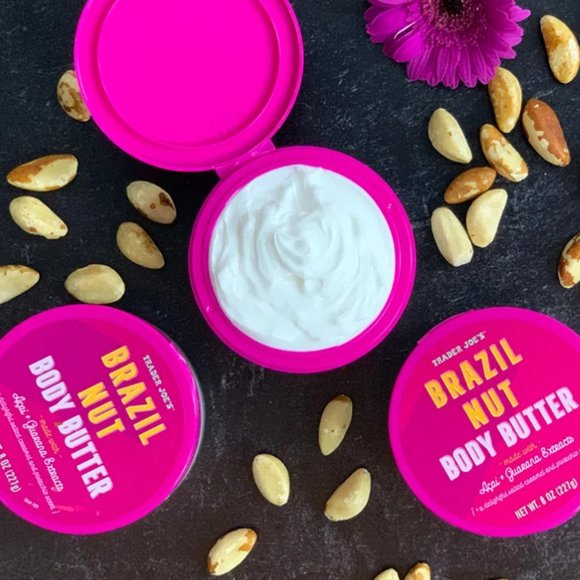 2 TWO TRADER JOE'S BRAZIL NUT BODY BUTTER Brazilian Rio de Janeiro Bum Cream Sol - Picture 11 of 11